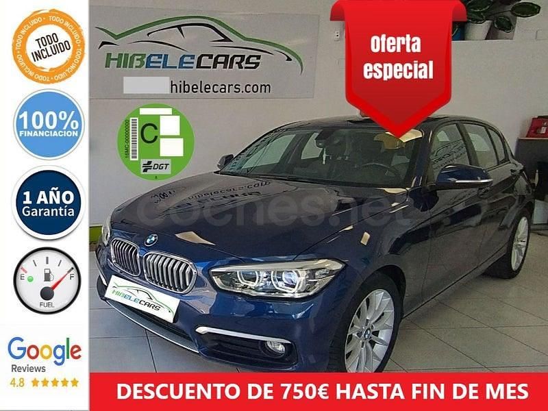 Usado BMW 116 Efficient Dynamics 116 CV (85 kW) 2016 Azul Utilitario