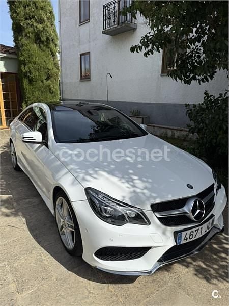 Usado Mercedes E350 252 CV (185 kW) 2014 Blanco Coupe