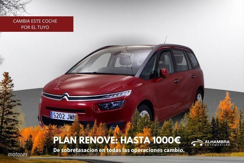 Rojo Usado 2016 Citroën Grand C4 Picasso Live Monovolumen | 11.290 € (Un poco caro) - Imagen 1/4