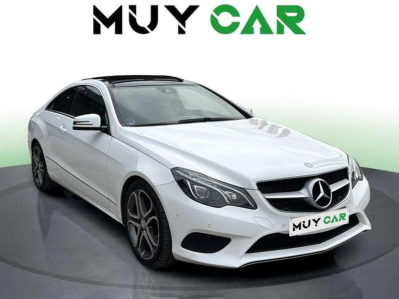 Blanco Usado 2015 Mercedes E220 Coupe | 22.990 € (Caro) - Imagen 1/4