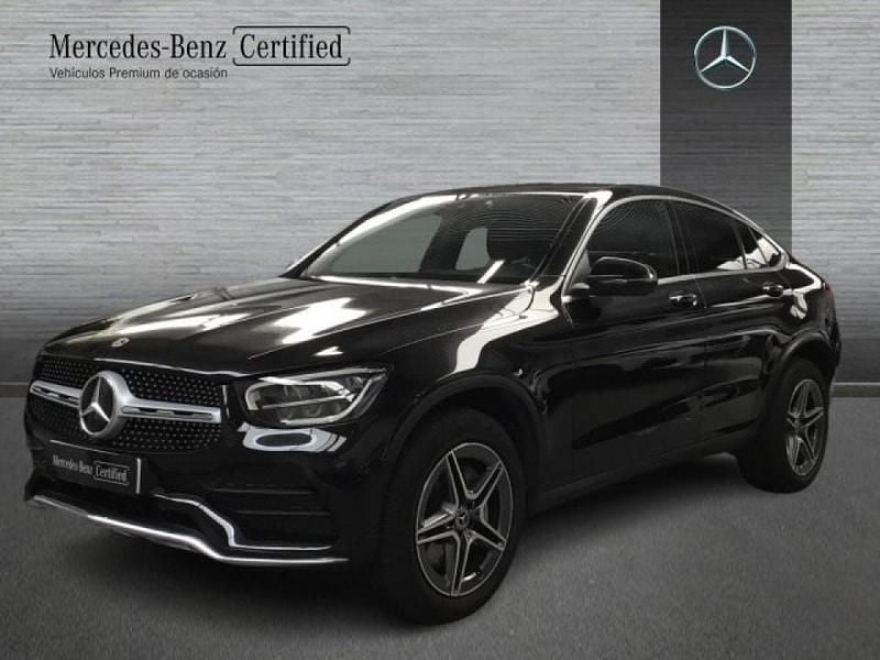 Negro Usado 2022 Mercedes GLC300e AMG line SUV | 49.900 € (Precio justo) - Imagen 1/4