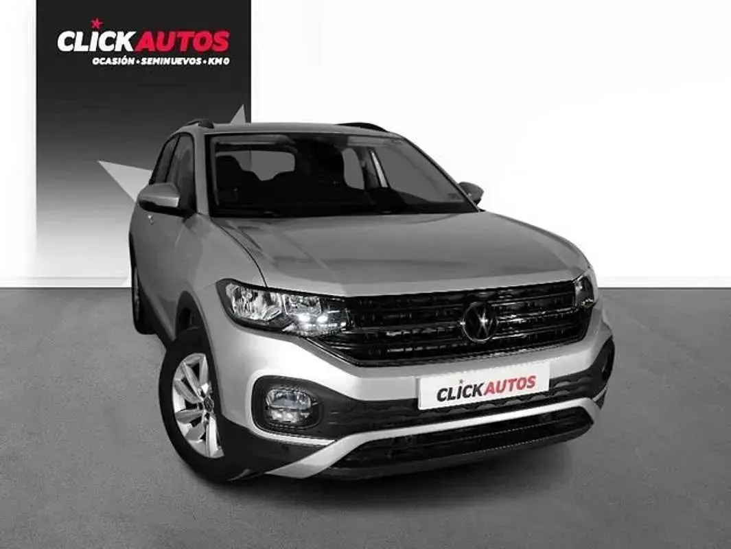 Usado VW T-Cross Advance 110 CV (80 kW) 2023 Plateado SUV