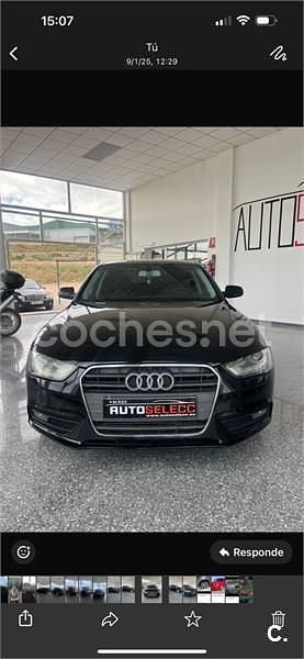 Usado Audi A4 Advanced 143 CV (105 kW) 2013 Negro Berlina