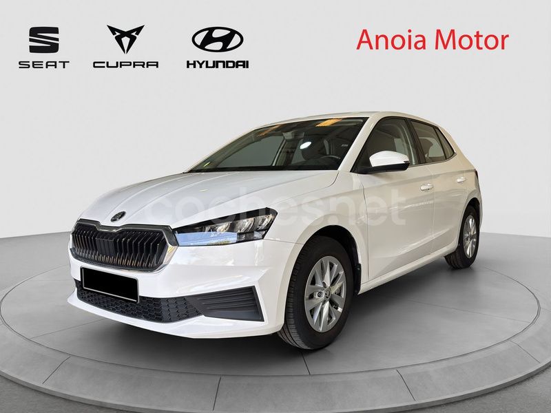 Blanco Usado 2022 Skoda Fabia Berlina | 15.950 € (Precio justo) - Imagen 1/4
