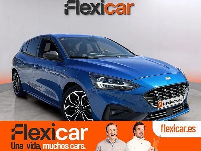 Azul Usado 2019 Ford Focus ST-Line Berlina | 15.990 € (Un poco caro) - Imagen 1/4