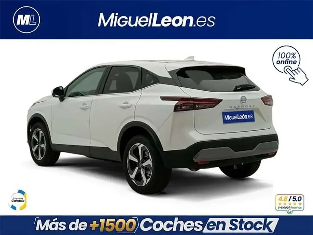 Usado Nissan Qashqai N-Connecta 140 CV (102 kW) 2023 Blanco SUV