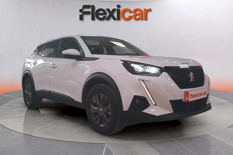 Blanco Usado 2021 Peugeot 2008 Active SUV | 14.390 € (Precio justo) - Imagen 1/4