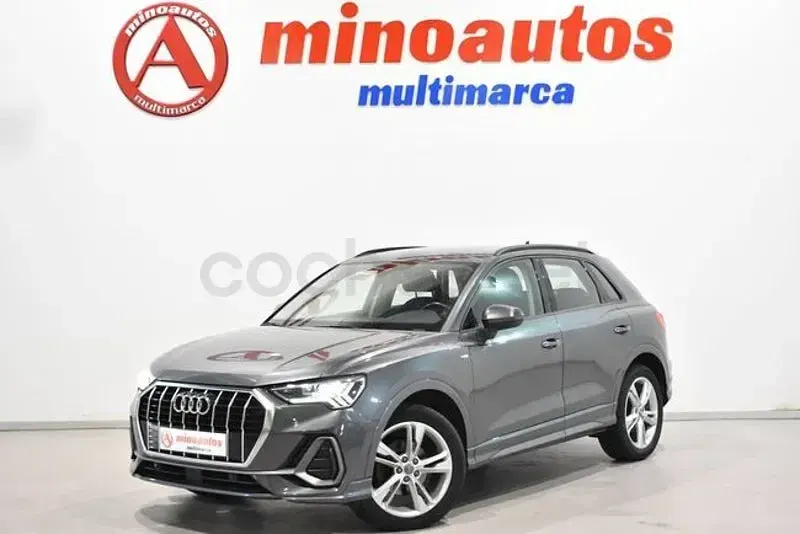 Usado Audi Q3 S-Line 150 CV (110 kW) 2019 Gris SUV
