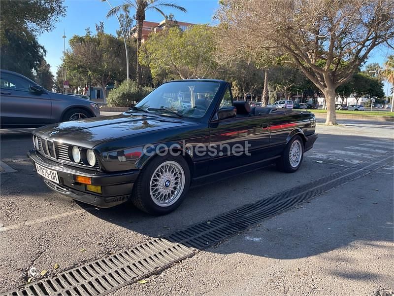Negro Usado 1988 BMW 325 Cabriolet Descapotable | 20.000 € - Imagen 1/4