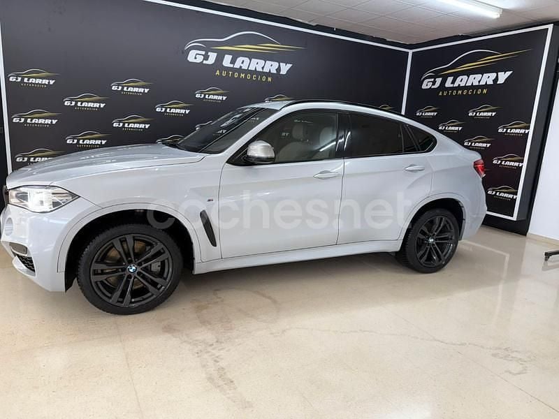 Usado BMW X6 M50 381 CV (280 kW) 2017 Gris / plata SUV