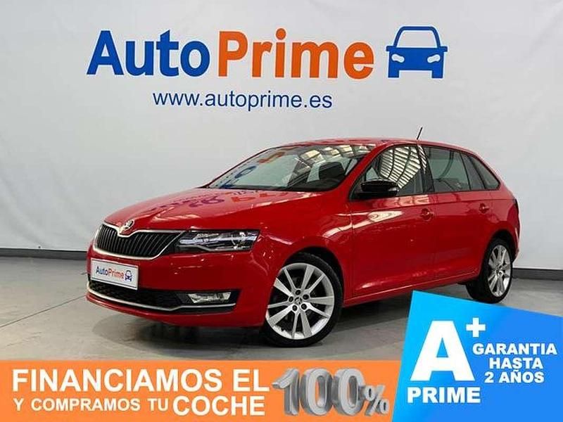 Usado Skoda Rapid Style 116 CV (85 kW) 2018 Granate Berlina