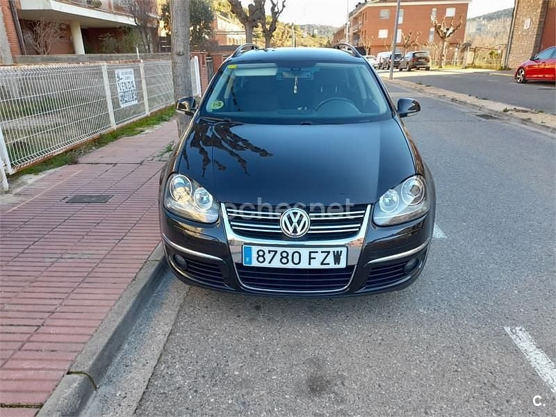 Usado VW Golf V Advance 140 CV (102 kW) 2008 Negro Familiar