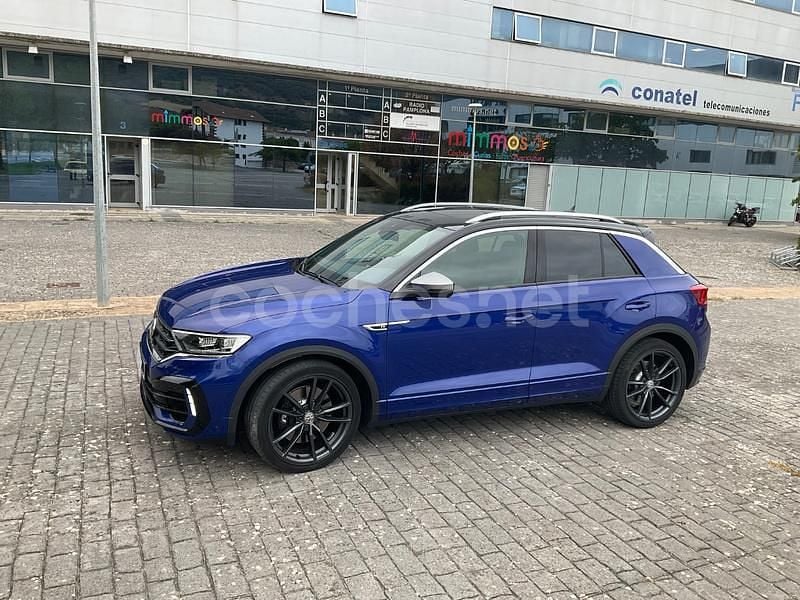 Usado VW T-Roc R 300 CV (220 kW) 2021 Azul SUV