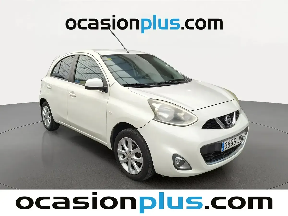 Usado Nissan Micra Acenta 80 CV (58 kW) 2015 Blanco Utilitario