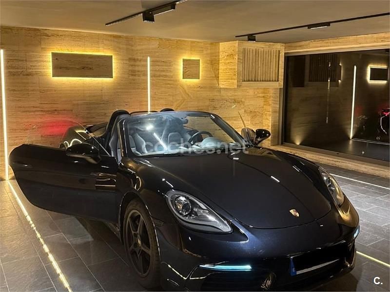 Negro Usado 2017 Porsche 718 Boxster Descapotable | 59.900 € (Precio justo) - Imagen 1/4