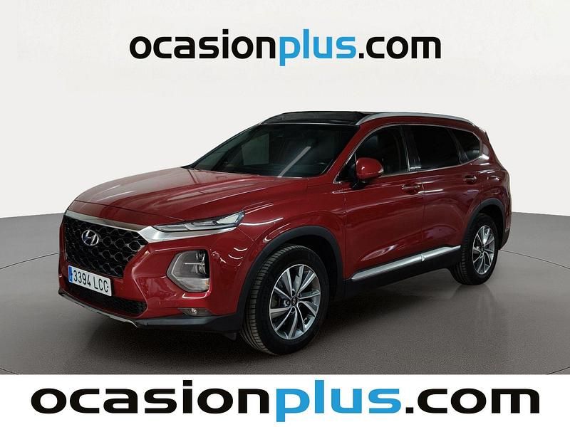Rojo Usado 2019 Hyundai Santa Fe SUV | 24.364 € (Precio justo) - Imagen 1/4