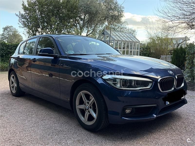 Usado BMW 118 150 CV (110 kW) 2017 Azul Utilitario