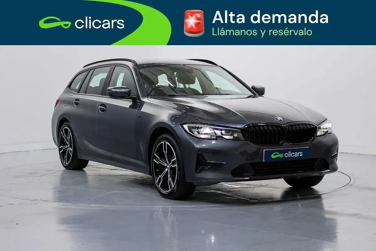 Usado BMW 318 150 CV (110 kW) 2021 Gris Familiar