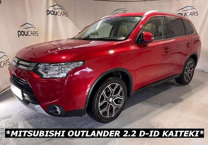 Rojo Usado 2015 Mitsubishi Outlander SUV | 14.600 € (Un poco caro) - Imagen 1/2