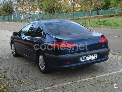 Usado Peugeot 607 160 CV (117 kW) 2001 Azul Berlina