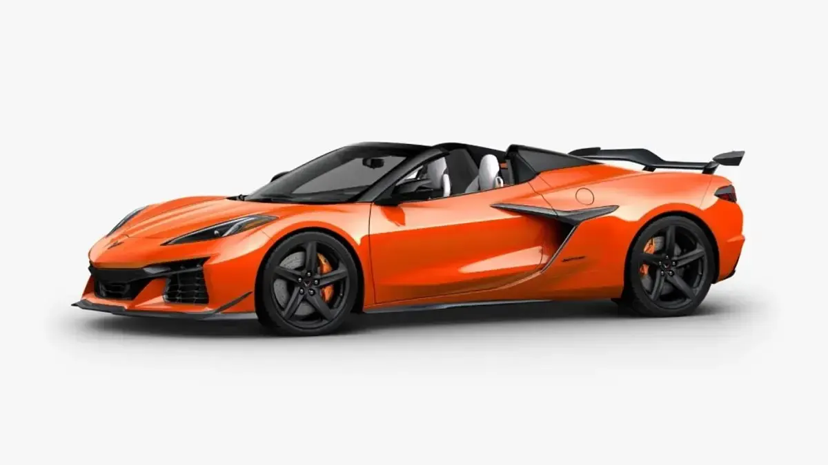 Nuevo Chevrolet Corvette 680 CV (500 kW) 2026 Naranja Descapotable