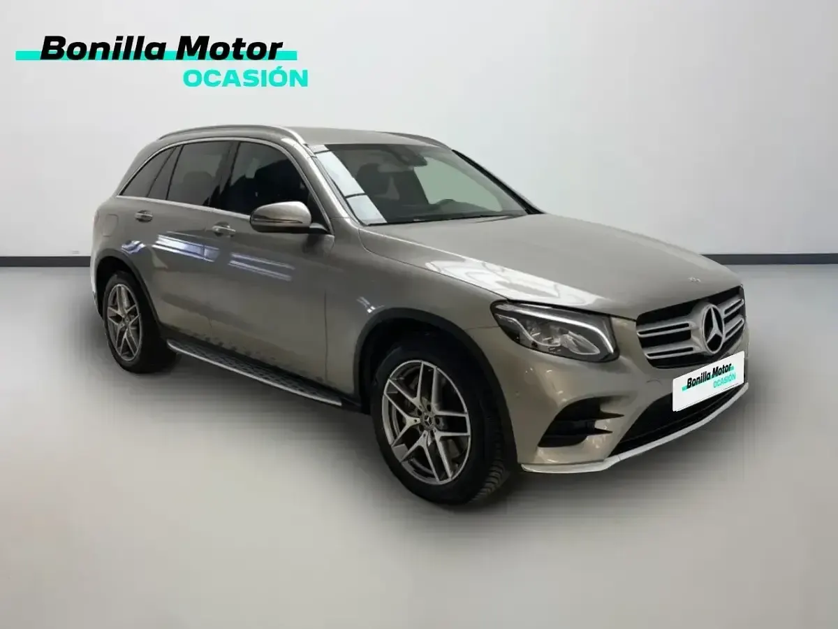 Usado Mercedes GLC250 211 CV (155 kW) 2020 Gris SUV