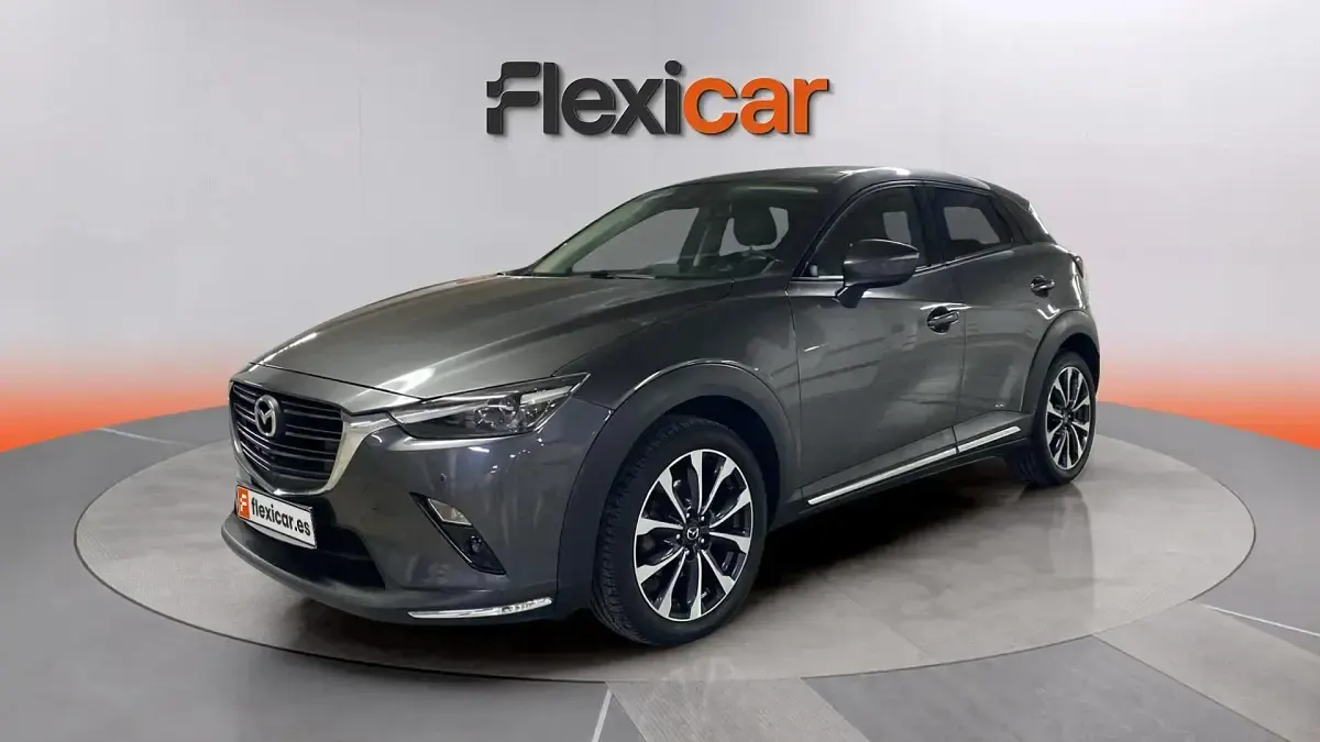 Usado Mazda CX-3 121 CV (88 kW) 2021 Gris SUV