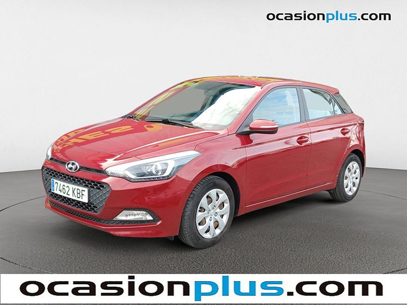 Rojo Usado 2017 Hyundai i20 Utilitario | 11.350 € (Un poco caro) - Imagen 1/4