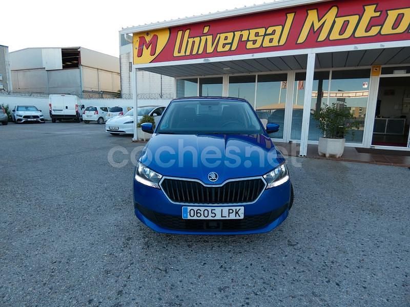 Usado Skoda Fabia Ambition 95 CV (69 kW) 2021 Azul Utilitario