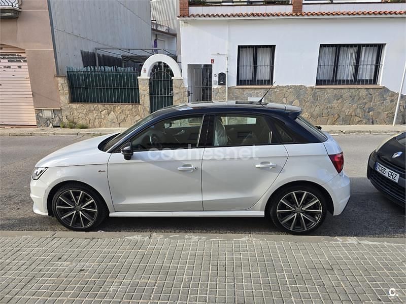 Usado Audi A1 Sportback 90 CV (66 kW) 2015 Blanco Utilitario
