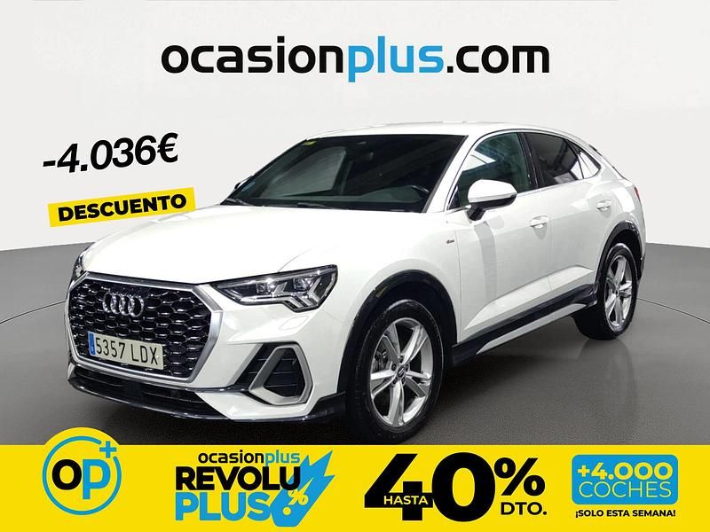 Usado Audi Q3 S-Line 190 CV (139 kW) 2020 Blanco SUV