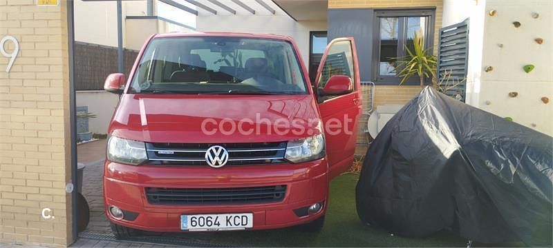 Rojo Usado 2012 VW Multivan Startline Van | 15.500 € (Super precio) - Imagen 1/4