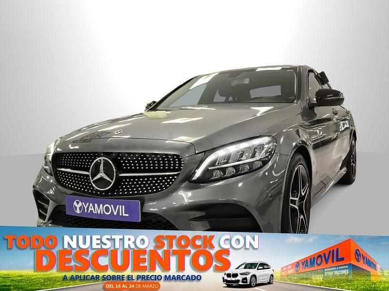Usado Mercedes C200 160 CV (117 kW) 2020 Gris / plata Berlina