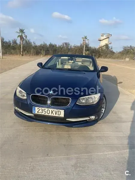 Usado BMW 320 Cabriolet 170 CV (125 kW) 2010 Azul Descapotable