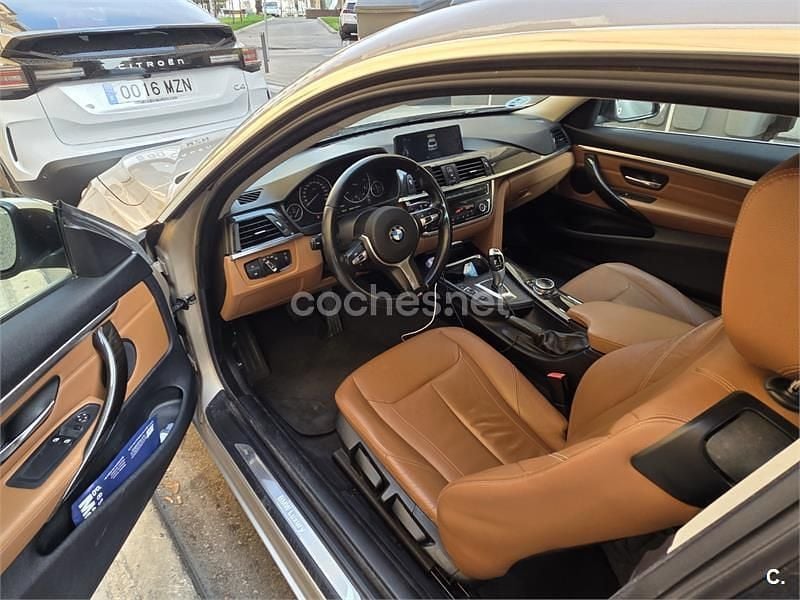 Usado BMW 420 190 CV (139 kW) 2015 Beige Coupe