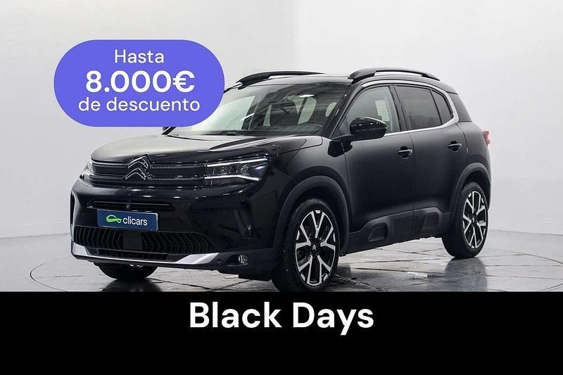 Negro Usado 2023 Citroën C5 Aircross Shine SUV | 19.990 € (Buen precio) - Imagen 1/4
