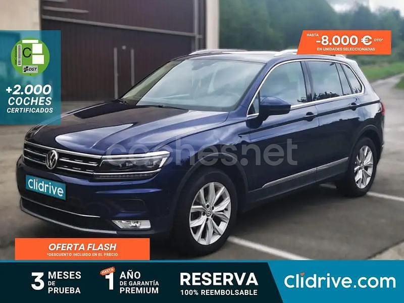 Azul Usado 2015 VW Tiguan Sportline SUV | 19.290 € (Caro) - Imagen 1/3