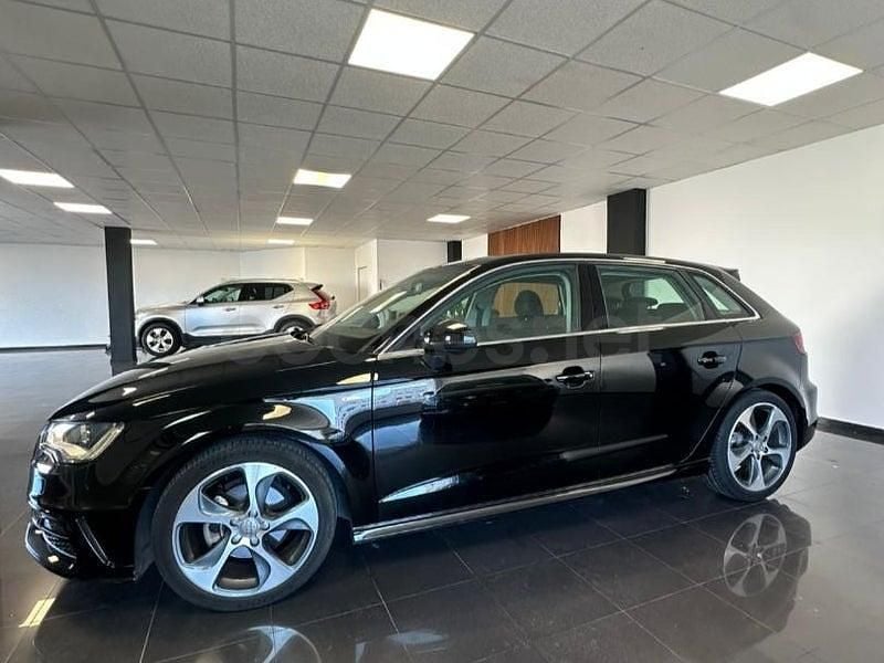 Usado Audi A3 S-Line 150 CV (110 kW) 2016 Negro Berlina