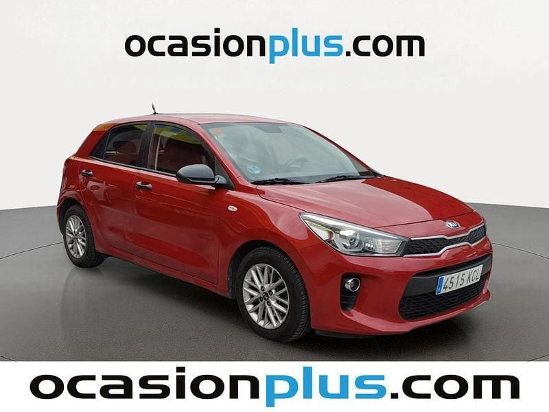 Usado Kia Rio 90 CV (66 kW) 2017 Rojo Utilitario