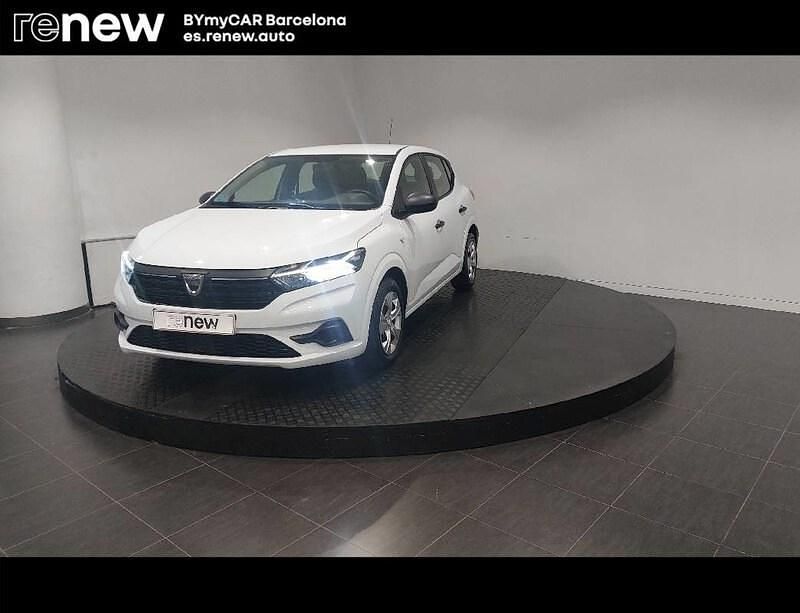 Blanco Usado 2022 Dacia Sandero Essentiel Utilitario | 12.929 € (Precio justo) - Imagen 1/4