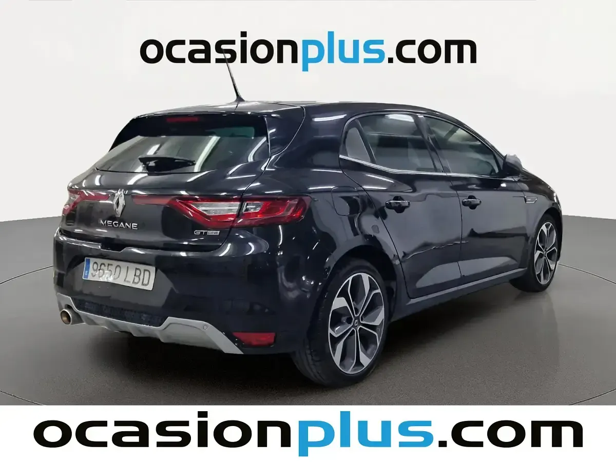 Usado Renault Mégane GT Line GT-Line 160 CV (117 kW) 2019 Negro Berlina