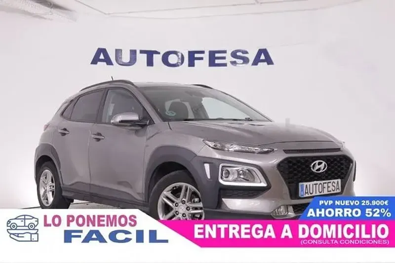 Usado Hyundai Kona 120 CV (88 kW) 2018 Gris / plata SUV