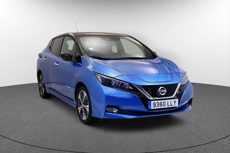 Usado Nissan Leaf N-Connecta 110 kW (150 CV) 2020 Azul Utilitario