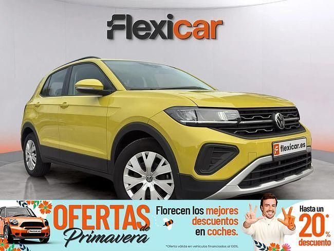 Usado VW T-Cross 95 CV (69 kW) 2024 Amarillo SUV