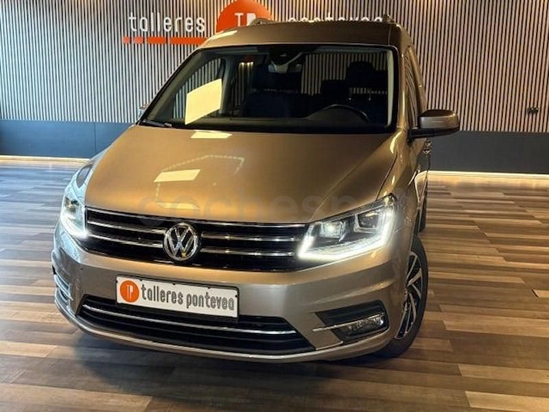 Usado VW Caddy Comfortline 150 CV (110 kW) 2018 Gris / plata Monovolumen