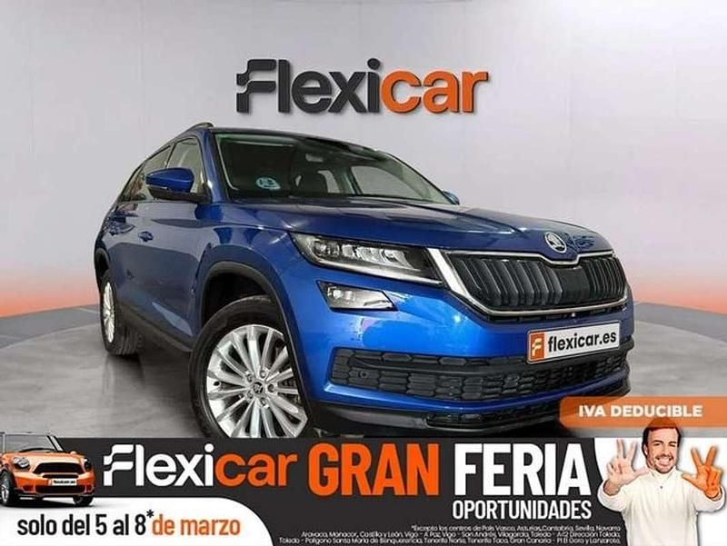 Usado Skoda Kodiaq Style 150 CV (110 kW) 2021 Azul SUV