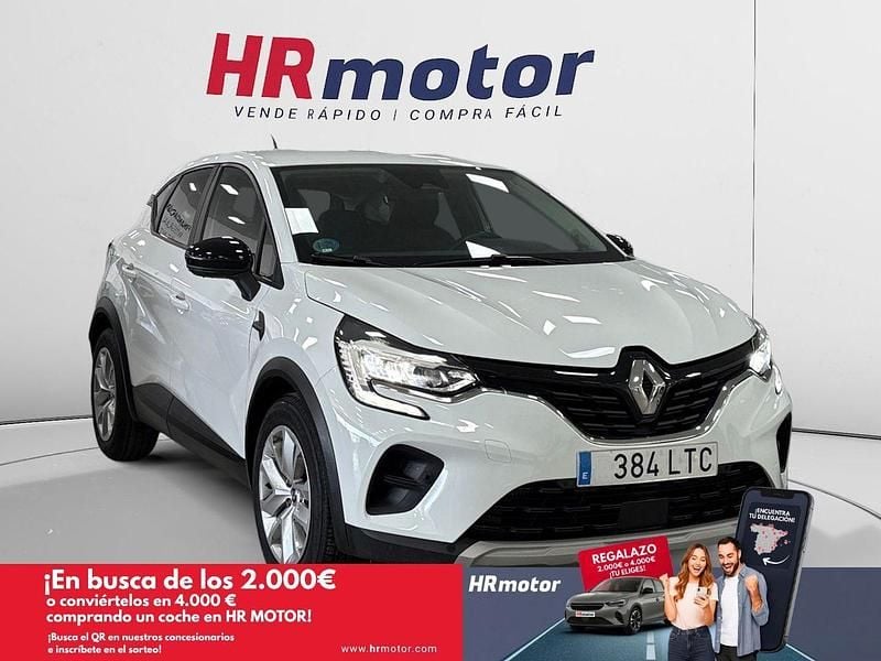 Blanco Usado 2021 Renault Captur Intens SUV | 15.590 € (Precio justo) - Imagen 1/4