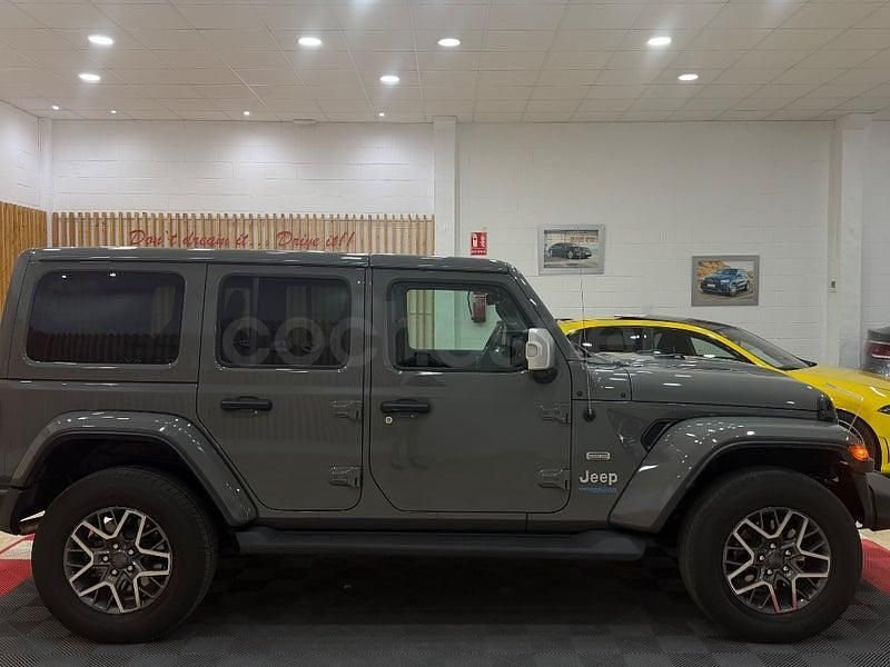 Usado Jeep Wrangler 381 CV (280 kW) 2021 Gris / plata SUV