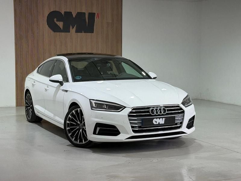Usado Audi A5 Sportback Comfort 150 CV (110 kW) 2018 Blanco Utilitario