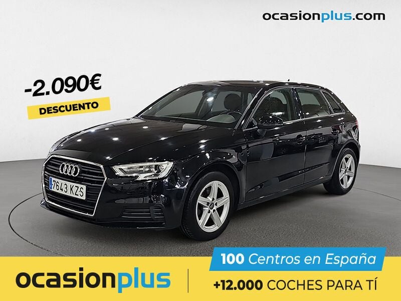 Negro Usado 2019 Audi A3 S-Line | 16.990 € (Buen precio) - Imagen 1/4